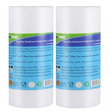 GOLDEN ICEPURE 2 Pack PP10BB Big Blue Whole House Sediment Water Filter 4.5" x 10" (5 Micron) Compatible for Pentek DGD Series  RFC Series  - B01GO58VIW